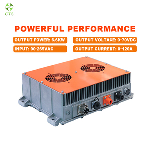 CTS Custom 3.3kW 6.6kW 10kW 22kW On Board Charger OBC EV Charger IP67 CAN Bus