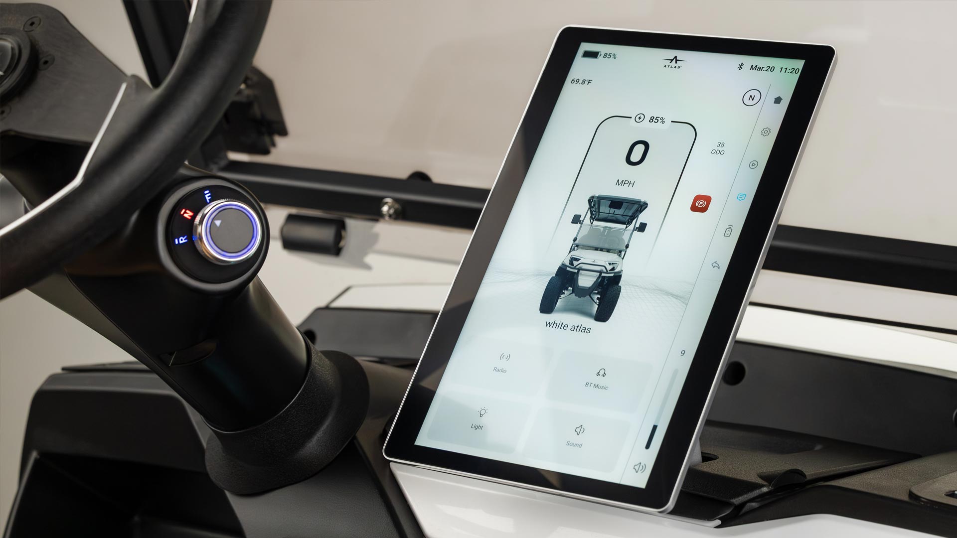 12.5 Inch HD Touchscreen Command Center