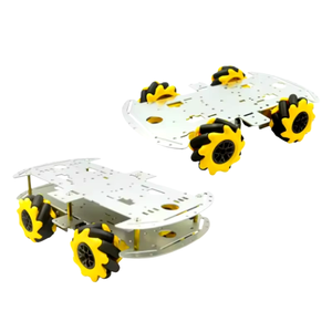 Wheel Aluminum Alloy Car Chassis Intelligent Obstacle Avoidance