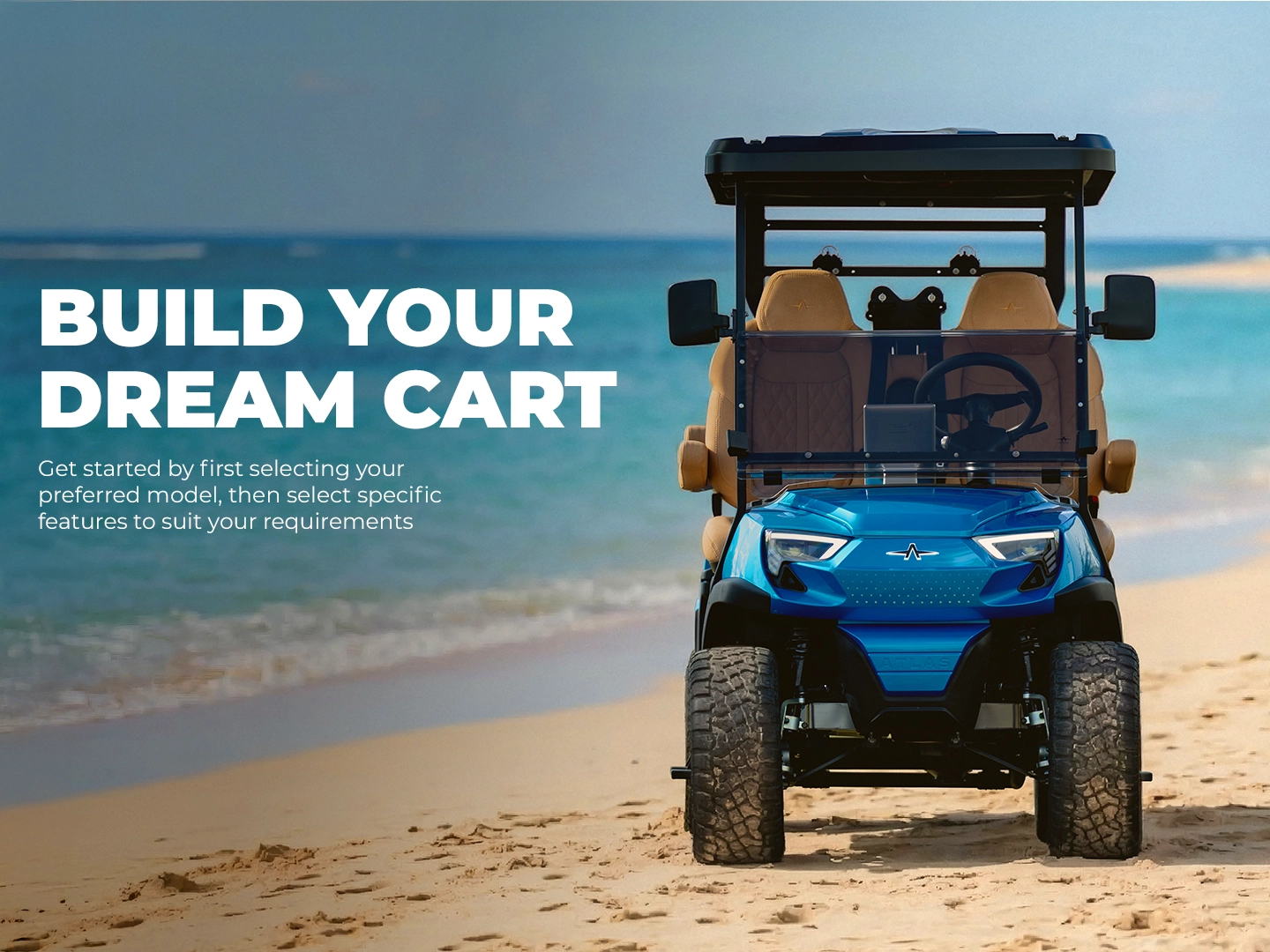 Atlas Golf Cart Configuration Visualizer
