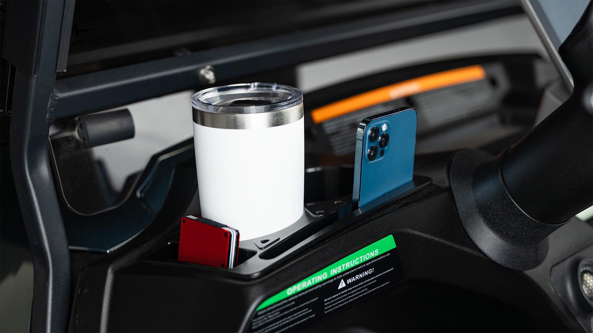 Integrated Deep-Set Passenger Beverage Holders