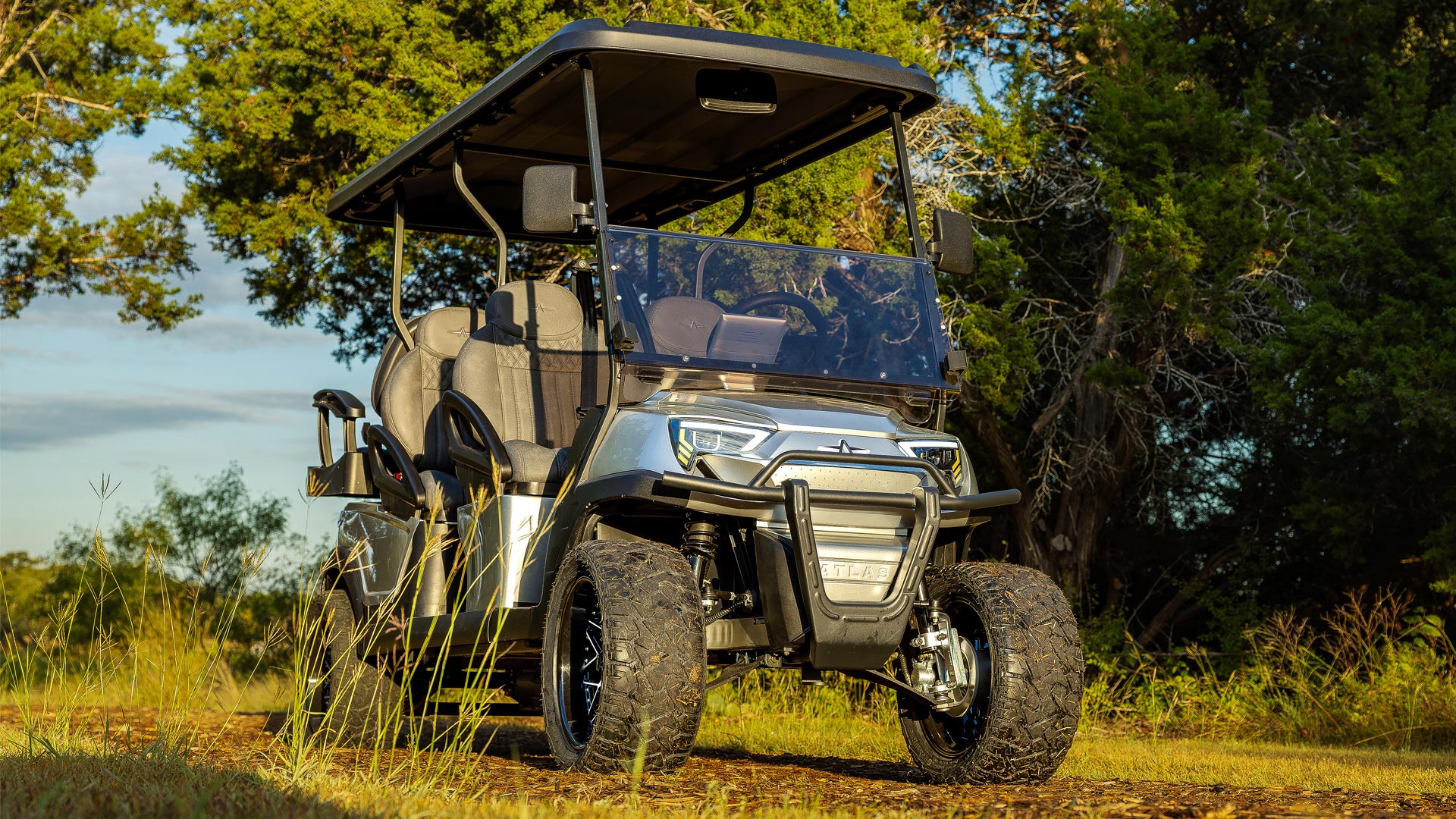 Atlas MAX Lunar Silver Off-Road Trail Driving