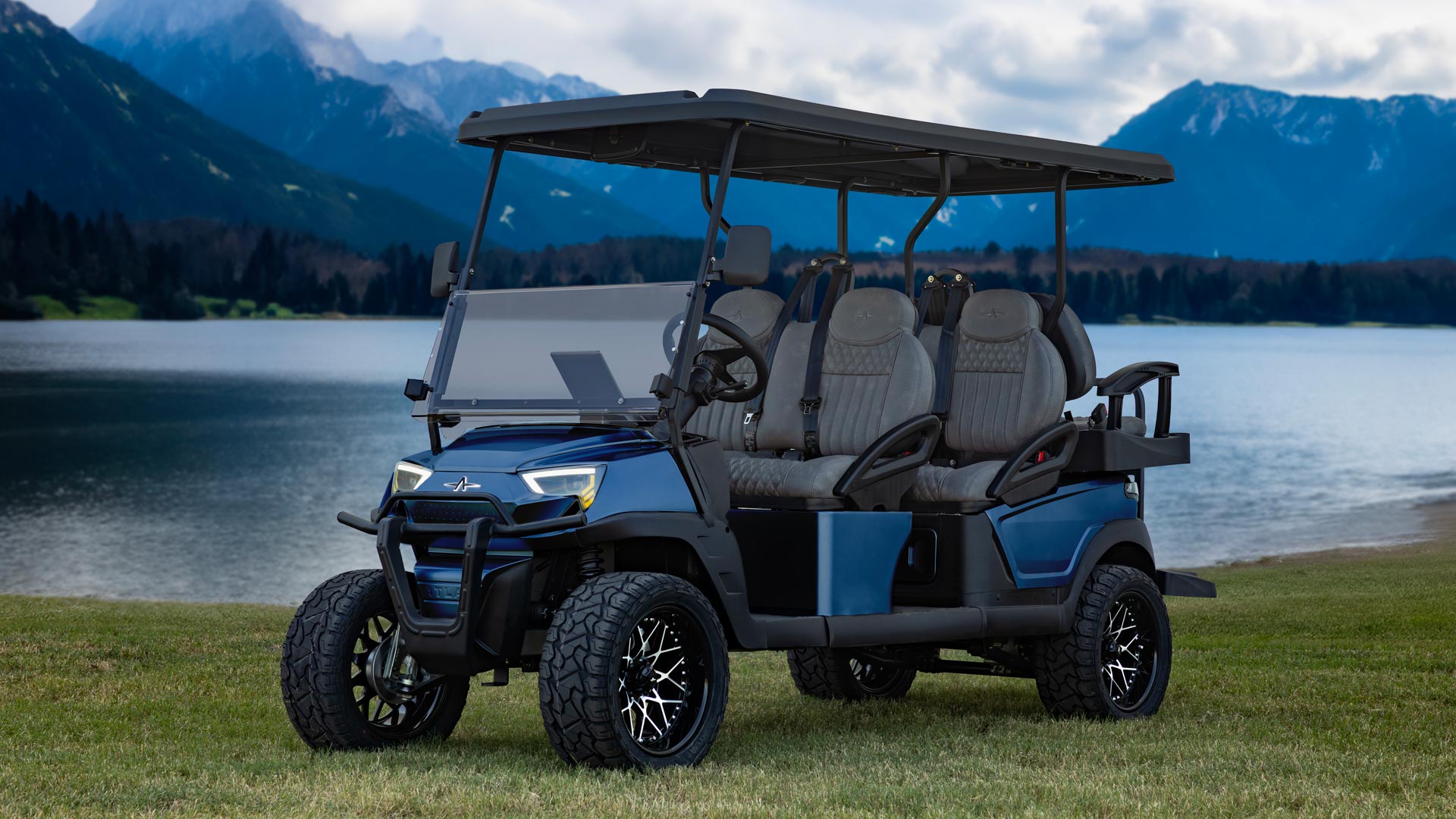 Atlas MAX 6-Passenger Cart at Resort Lake