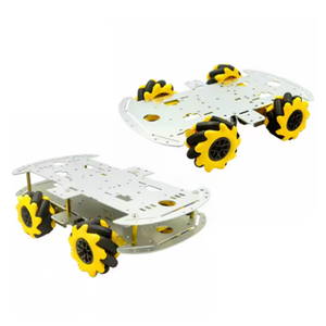 Mecanum Wheel Aluminum Alloy Car Chassis